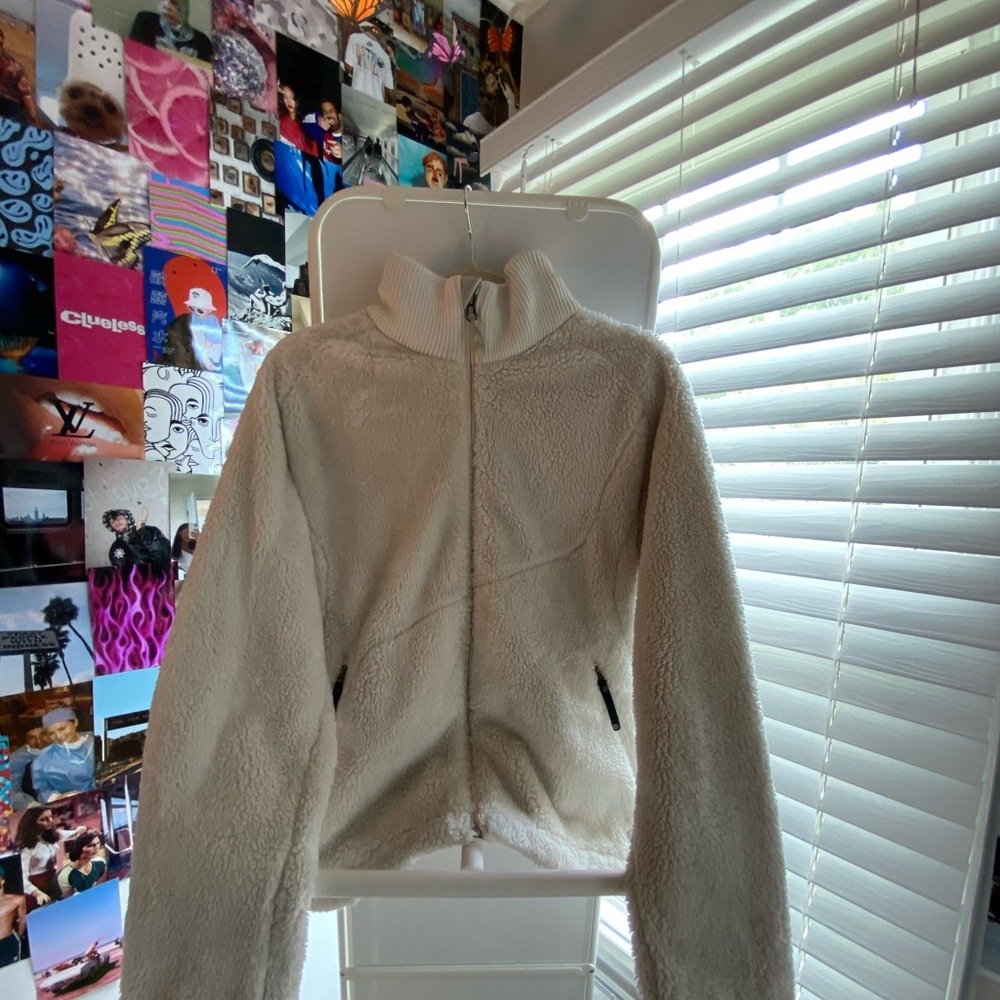 mountain hardwear sherpa zip up